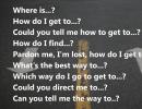 How to give or ask directions in English