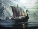 Драккары - деревянные корабли викингов
